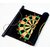 Hinati Magnetic Double Faced Foldable Dart Game with 6 Colourful Non Pointed Darts, 15quot Dart Board Board Game