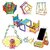 Hinati Assembly Colorful Straw Educational Building Blocks for Kids (Multicolor)