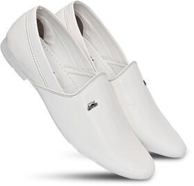 Mercy White Casual Formal  Shoes