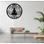 TNQ Home Decor Buddha Wall Art Metal  Wall Hangings  Wall Accessories  Decoration Item For Home Decor (40cmX40cm)