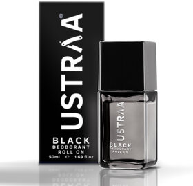 Ustraa Deodorant Roll On-Black 50ml