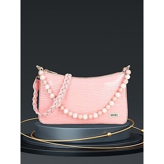                       Rovok Girls Pink Shoulder Bag                                              