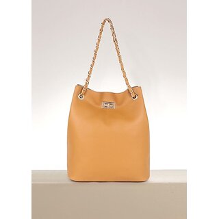 Rovok Women Yellow Shoulder Bag