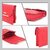 Rovok Girls/Women Waterproof Sling Bag  (Red, 2 L)