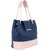 Rovok Blue, Pink Women Shoulder Bag - Medium  (Pack Of 2)