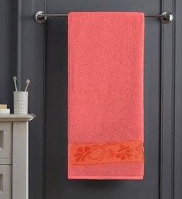 BOMBAY HEIGHTS Premium Cotton Towel(Red)(30in 60in)