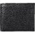 Rovok Men Black Genuine Leather Wallet - Regular Size  (6 Card Slots)