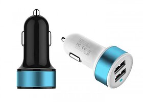 love4ride USB Dual Car Charger (Multi color)