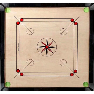                       stunning 32 Inch Carom Board  Coins  Striker and powder pack                                              
