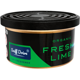 Sniff Drive Organic Fresh Lime Air Freshener, car perfume to freshen up your car