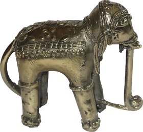 The Allchemy Dhokra Decorative Elephant