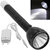 Rechargeable LED Flashlight Torch with Emergency Lights - 87 A