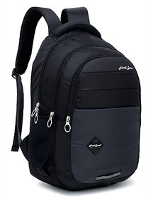 Casual Waterproof Laptop Bag/Backpack For Men Women Boys Girls/Office School College Teens & Students With Rain Cover (18 Inch) 30 L No Backpack (Black)