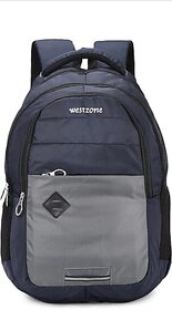 25Ltr Backpack For School College Office And Regular Use With Rain Cover 25 L Backpack (Blue)