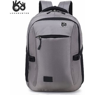 Lookmuster Large 35 L Laptop Backpack Large Legptop Backpack For Man,Woman And Gril'S  , Ligth Weight , Waterprof (Grey)