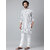 Riag Mens Ethnic Grey Cotton Kurta Pyjama Set