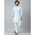 Riag Mens Ethnic Blue Cotton Kurta Pyjama Set