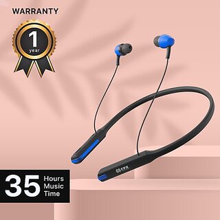                       FPX Horizon Wireless neckband with 32HR playtime Bluetooth Headset  (Black, In the Ear)                                              