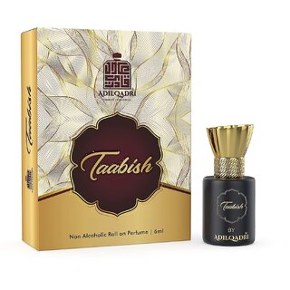                       AdilQadri Tabish Luxury Unisex Non-Alcoholic Roll-On Attar Perfume (6 ML)                                              