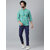 Riag Mens Casual Blue Shirt