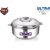Dhara Stainless Steel Ultra 3000 Stainless Steel Casserole, 2300ml, Silver  Ideal For Chapatti  Roti  Curd Maker  Ea