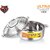 Dhara Stainless Steel Ultra 10000 Stainless Steel Casserole, 8000ml, Silver  Ideal For Chapatti  Roti  Curd Maker  E