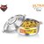 Dhara Stainless Steel Ultra 10000 Stainless Steel Casserole, 8000ml, Silver  Ideal For Chapatti  Roti  Curd Maker  E