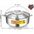 Dhara Stainless Steel Ultra 10000 Stainless Steel Casserole, 8000ml, Silver  Ideal For Chapatti  Roti  Curd Maker  E