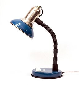 Caleta Royal Lamp Study Lamp for Students with Metal Body (Blue) Study Lamp (41 cm, Blue)