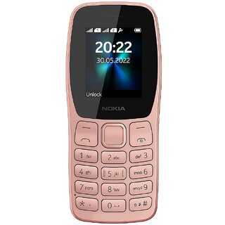 (Refurbished) Nokia 110 Dual SIM (Rose Gold, Dual Sim, 1.7 inch Display) - Superb Condition, Like New (Refurbished) Nokia 110 Dual SIM (Rose Gold, Dual Sim, 1.7 inch Display) - Superb Condition, Like New