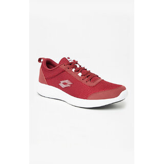                      Lotto Men's Red Running Shoes                                               