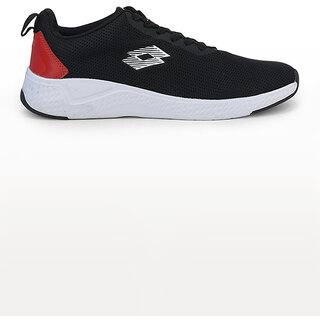                      Lotto Men's Black & White Indoor Sports Shoes                                              