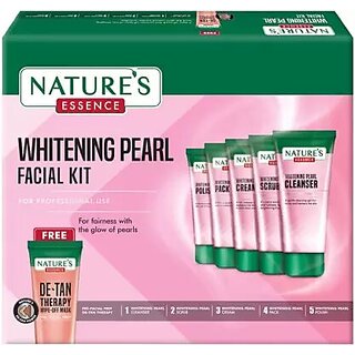 Natures Essence Whitening Pearl Facial kit (500gm+100ml)