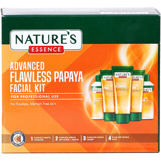                       Natures Essence Flawless Papaya Facial Kit                                              