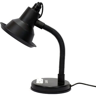                       Caleta Study Lamp for Students Metal Body Lamp Max Model (Black) Table Lamp (40 cm, Black)                                              