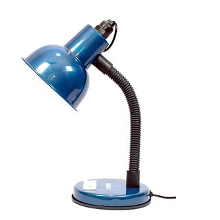                       Caleta Table Lamp for Living Room Bedroom Office Study Room (Blue) Study Lamp (41 cm, Blue)                                              