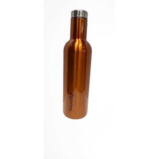                       Brandon Double Wall Steel Bottle 1000 Ml - Copper                                              