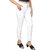 ziggler  Women Skinny Mid Rise White Jeans