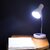 Caleta Study Lamp for Students Metal Body Lamp 222 Model Study Lamp (44 cm, White)