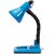 Caleta Study Lamp for Students with Metal Shade and Plastic Base | 316 Model (Blue) Study Lamp (38.1 cm, Blue)