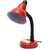 Caleta Study Lamp for Students Metal Body Lamp, Living Room Bedroom Office Study Room | Baby Model Study Lamp (36 cm, Red, Black)
