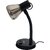 Caleta Study Lamp for Students Metal Body Lamp | Table Lamp for Living Room Bedroom Office Study Room Study Lamp (38 cm, Black)