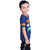Kid Kupboard Baby Boys Half-Sleeves Blue Summer Wear T-Shirt, 3-4 Years, Cotton Blend