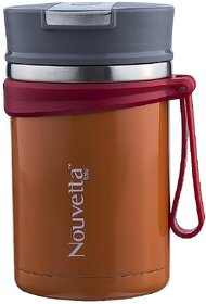 (Unboxed) NOUVETTA  MID-DAY MEAL VACUUM INSULATED LUNCH BOX - Steel