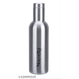                       Brandon Double Wall Steel Bottle 1000 Ml - Steel                                              