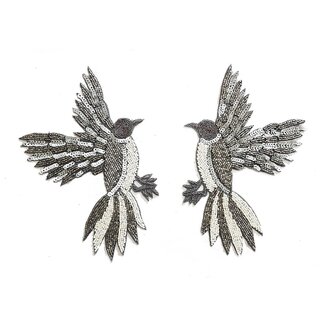Grey bird dresses online