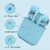 Inpods I12 Tws Pop up Touch Control Bluetooth Earphone 5.0 Wireless Headphones - Blue