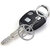 Premium Toyota logo Stylish silver color stainless steel key chain/ Key ring. compatible with any key.