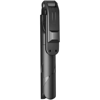                       Selfie Stick and Tripod XT-02 Aluminium Bluetooth Remote Control Selfie Stick (Black)                                              