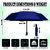 Umbrella For Women, Windproof Travel Umbrella Automatic Folding Umbrella, 3 Fold With Auto Open  Close - ( Blue )